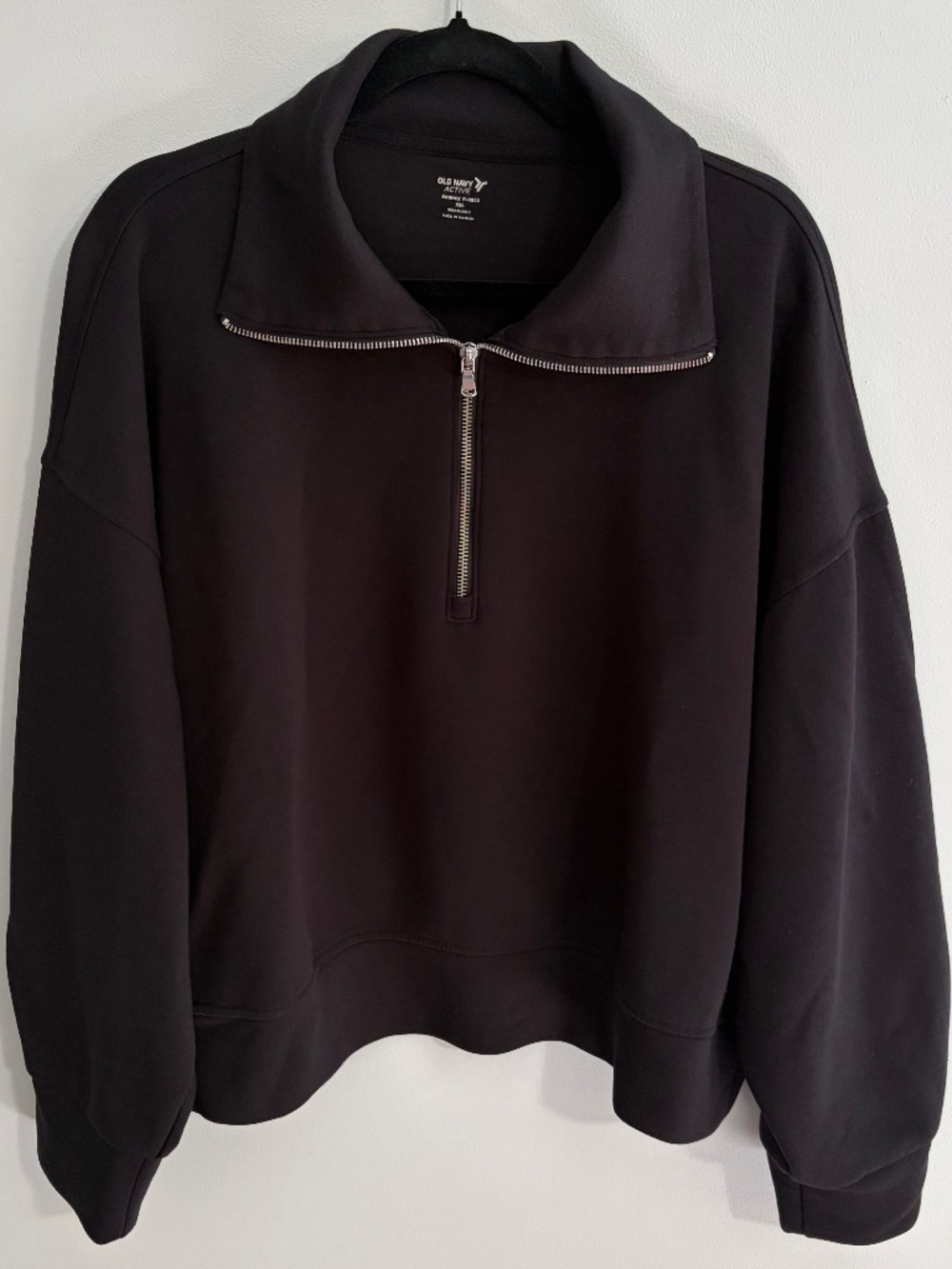 Old Navy bounce fleece 1/4 zip pullover